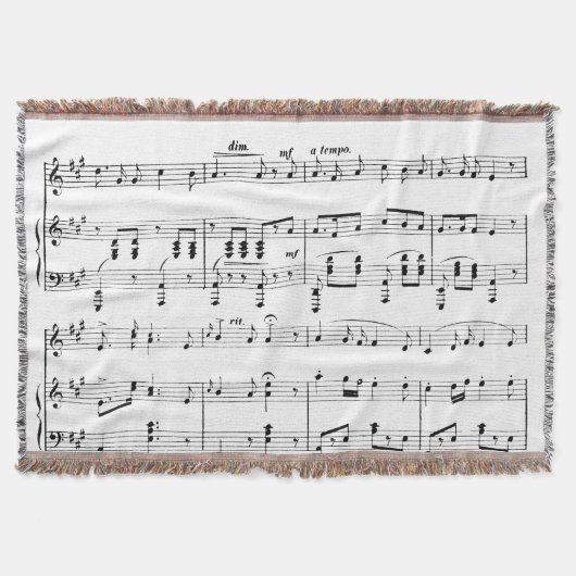 Couverture Musique en feuille blanche (Devant)