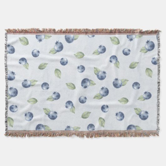 Couverture Myrtilles Bleues Fruit (Devant)
