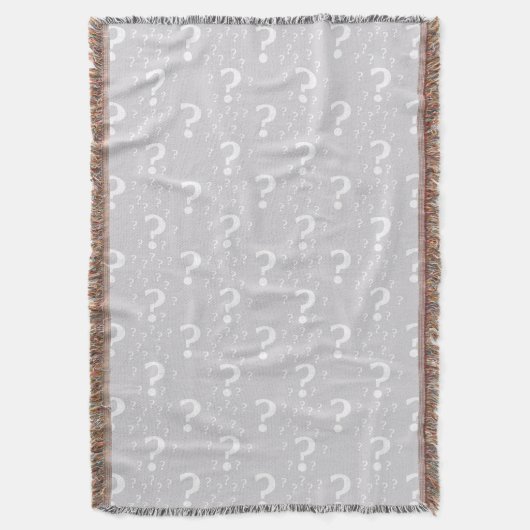 Couverture Mystère point de question énigme puzzle gris clair (devant Vertical)