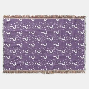 Couverture Mystère question marque énigme puzzle violet