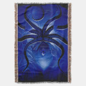Couverture "Mystic Blue Octopus jeter la couverture** (devant Vertical)