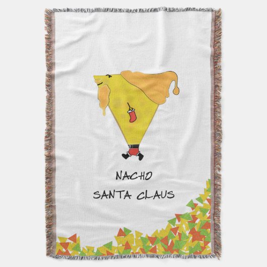 Couverture Nacho Santa avec des frites (devant Vertical)