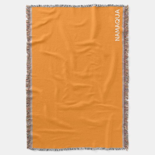Couverture Namaqua orange nom de la couleur (devant Vertical)