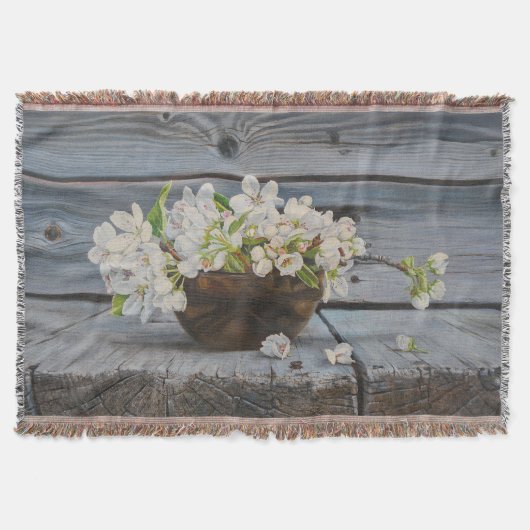 Couverture Nature morte Apple Blossom – Impression d'art orig (Devant)