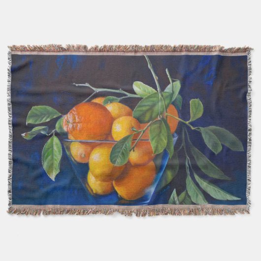 Couverture Nature morte avec citrons et branche d'orange (Devant)