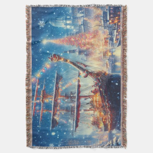 Couverture Navire à quai Noël/hiver (devant Vertical)