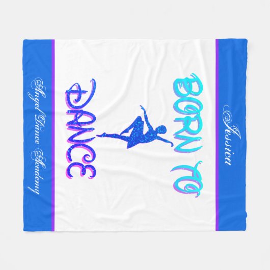 Couverture Né pour Danser avec Son Nom & Académie (Devant (Horizontal))