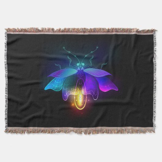 Couverture Neon Firefly sur noir (Devant)