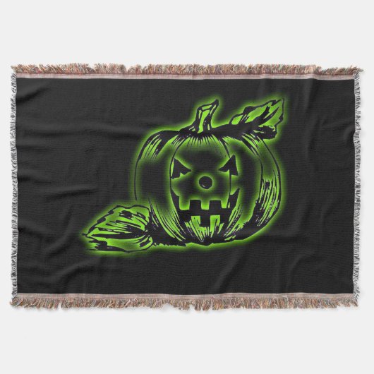 Couverture Neon Green Jack-o'-lantern (Devant)
