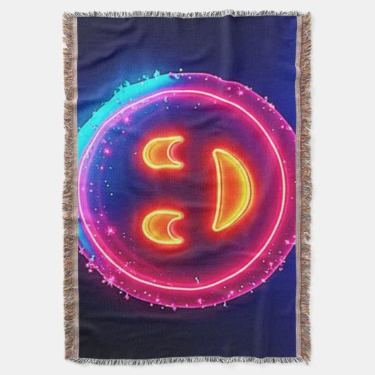 Couverture Neon Smile: Bright Happy Glow Design (devant Vertical)