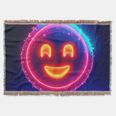 Couverture Neon Smile: Bright Happy Glow Design (Devant)