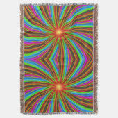 Couverture Neon Spiral Vortex – Vibrant Fractal Motion Design (devant Vertical)