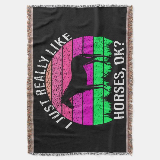 Couverture Neon Sunset J'Aime Vraiment Les Chevaux (devant Vertical)