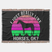 Couverture Neon Sunset J'Aime Vraiment Les Chevaux (Devant)