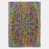 Couverture Neon Web Fractal (devant Vertical)