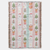 Couverture New Year's texture of fabric and packaging, bears (devant Vertical)