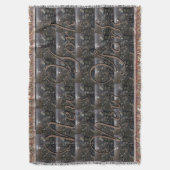 Couverture New York Blanket NYC Empire State Souvenir Blanche (devant Vertical)