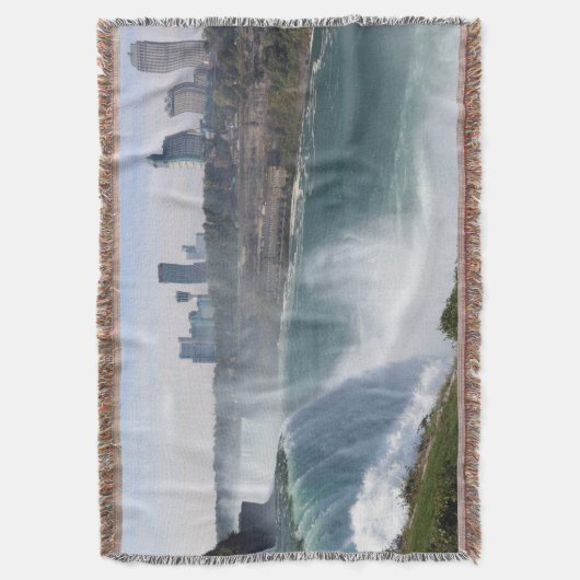 Couverture Niagara Falls Throw Blanket (devant Vertical)