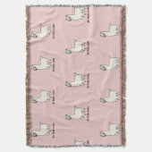 Couverture "No Prob-Llama" Doodle de lama mignon - Ambiance d (devant Vertical)