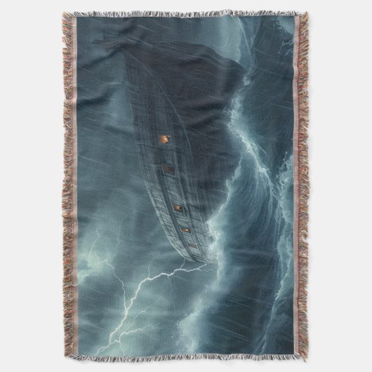 Couverture  “Noah's Ark: Throw Blanket” (devant Vertical)