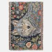 Couverture Noble Grey Wolf William Morris Inspiré (devant Vertical)