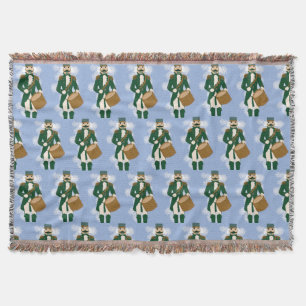 Couverture Noël Casse-Noisette Bleu Givré