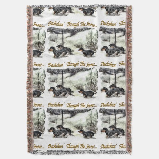 Couverture Noël Dachshund (devant Vertical)