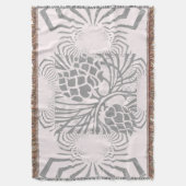 Couverture Noël De Neige Beau Extraordinaire Floral (devant Vertical)