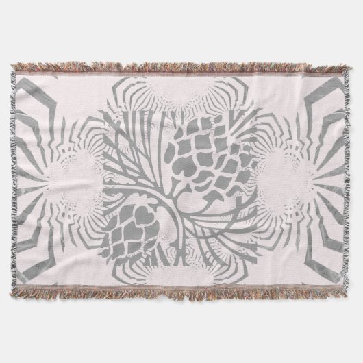 Couverture Noël De Neige Beau Extraordinaire Floral (Devant)