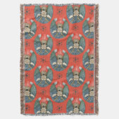 Couverture Noël Deer Woodland (devant Vertical)