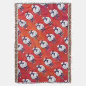 Couverture Noël des moutons sur rouge (devant Vertical)