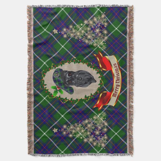 Couverture Noël du chien écossais MacIntyre (devant Vertical)