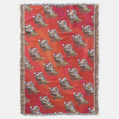 Couverture Noël du tigre en rouge (devant Vertical)