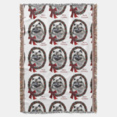 Couverture Noël Keeshond (devant Vertical)