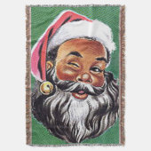 Couverture Noël noir du Père Noël afro-américain (devant Vertical)