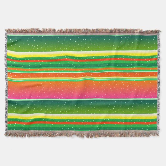 Couverture Noël vert rouge créatif artistique rayé (Devant)