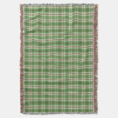 Couverture Noël Vert Russe Vacances Agritourisme Plaid (devant Vertical)