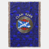 Couverture Nœud et drapeau du tartan du clan Baird (devant Vertical)