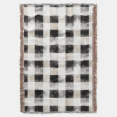 Couverture Noir Blanc Argent Russe Noël (devant Vertical)