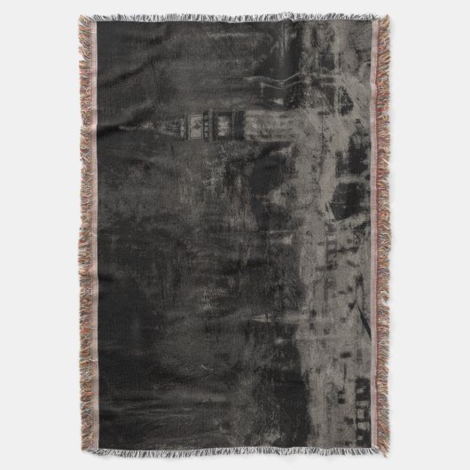 Couverture Noir et Taupe en survol Skyline Venise Italie (devant Vertical)