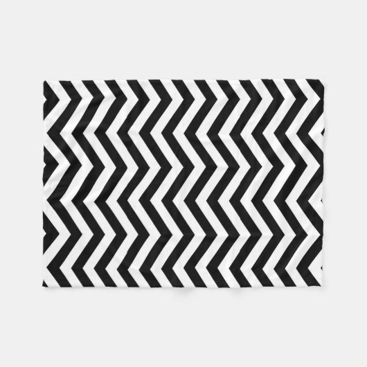 Couverture noire et blanche de Chevron (Devant (Horizontal))