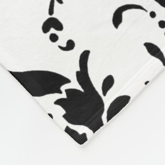 Couverture noire et blanche de jet d'ouatine de (Coin)