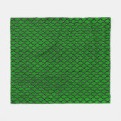 Couverture noire verte d'échelle de dragon (Devant (Horizontal))