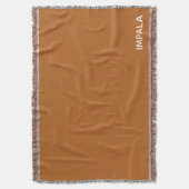 Couverture Nom de couleur brun Impala (devant Vertical)