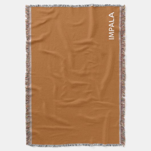 Couverture Nom de couleur brun Impala (devant Vertical)