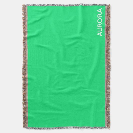 Couverture Nom de couleur verte Aurora (devant Vertical)