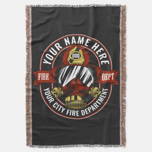 Couverture NOM DE LA Personnaliser Secourt d'incendie du masq (devant Vertical)