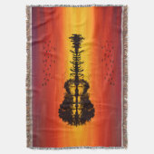 Couverture Nom guitariste orange moderne Aquarelle (devant Vertical)