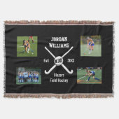 Couverture Nombre fait sur commande d'équipe de nom de (Devant)