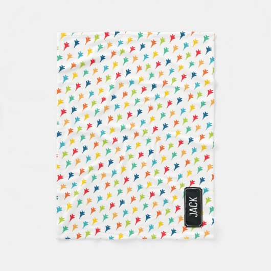 Couverture nommée faite sur commande de bébé (Devant)